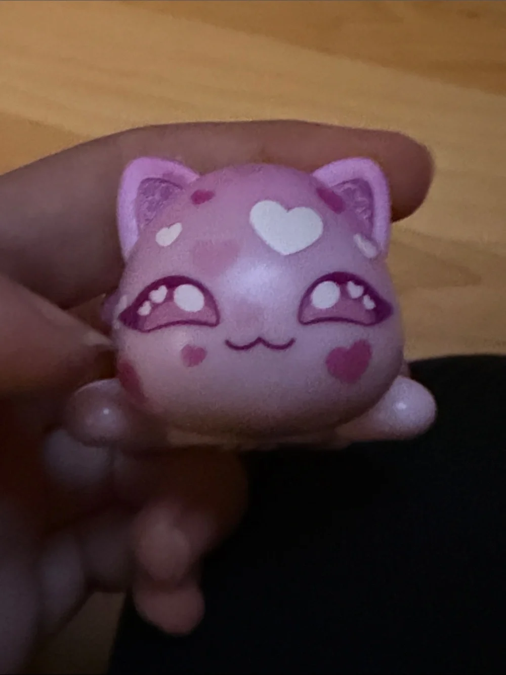 Pink Heart Cat Plush Toy - Kids Stuffed Animal - Picture 7 of 11